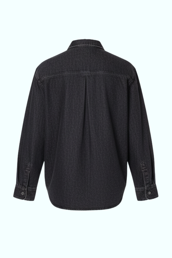 SUZY shirt in washed black