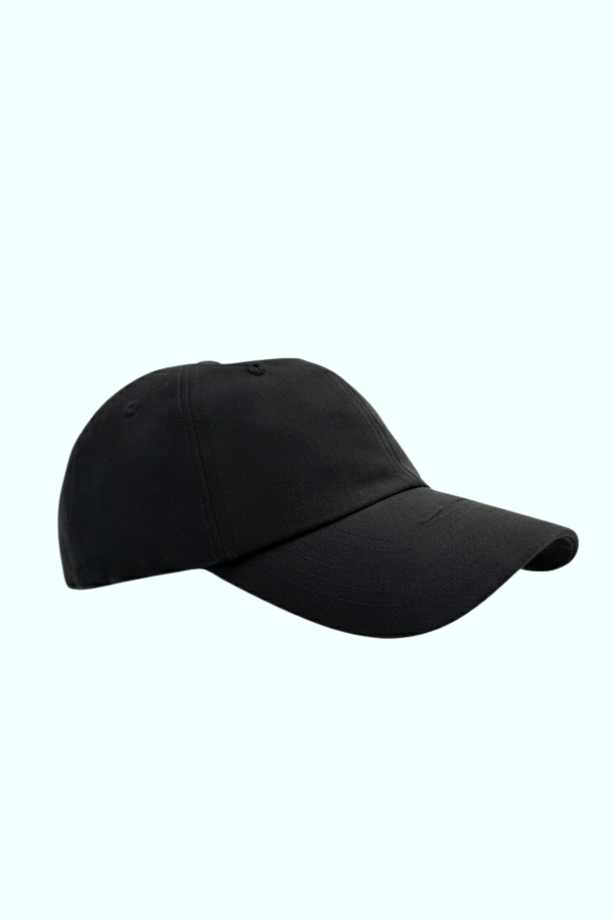 CZ cap in black