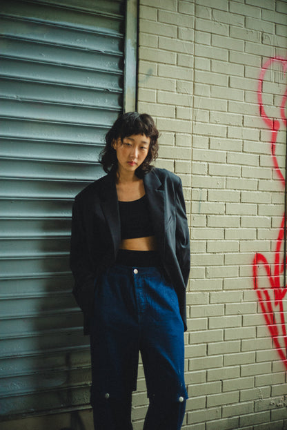 CHARLSTON jacket in black