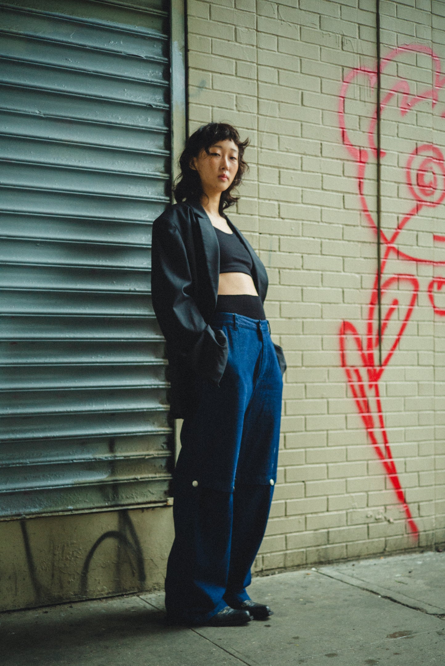 CHARLSTON jacket in black