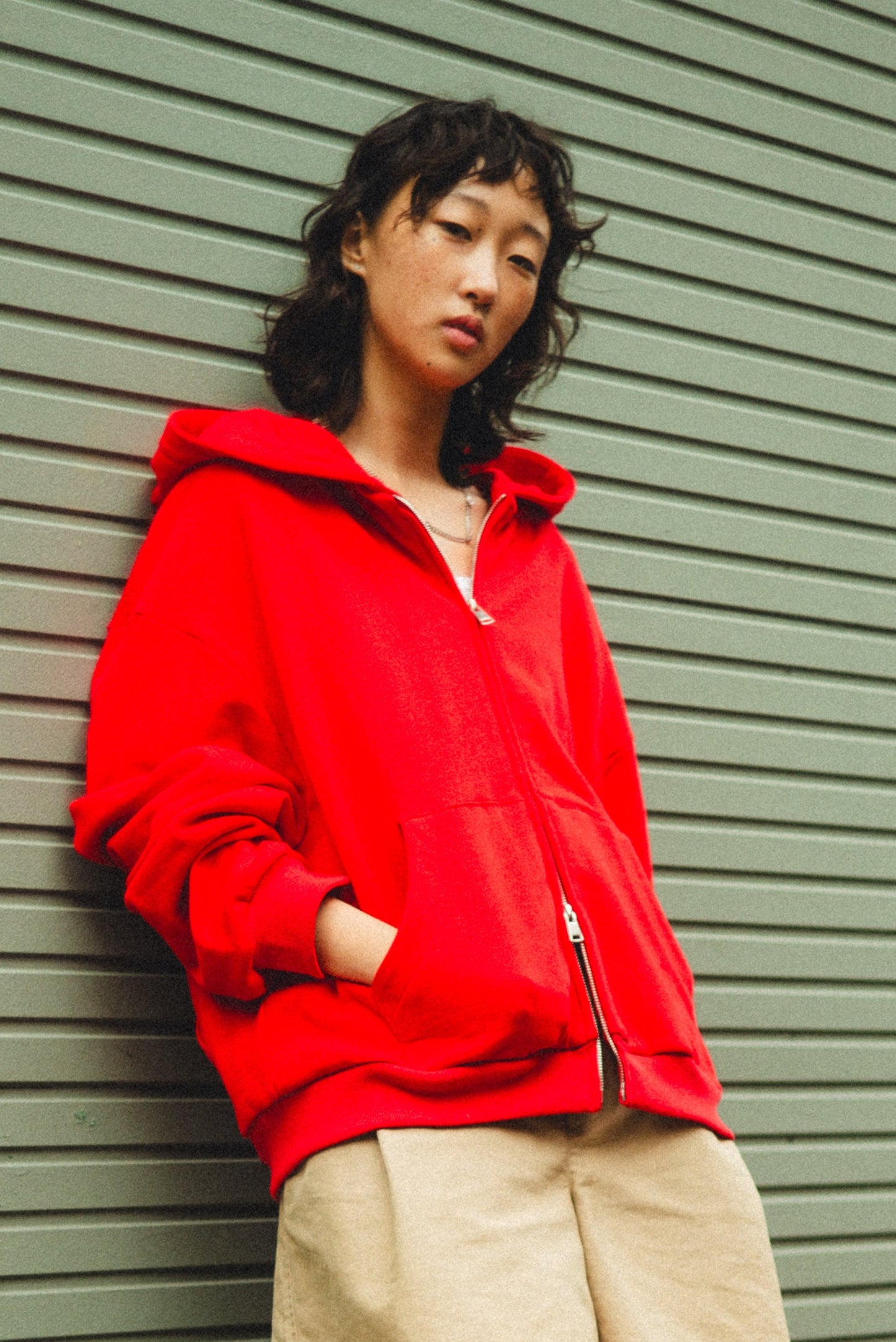 ANDY hoodie in red