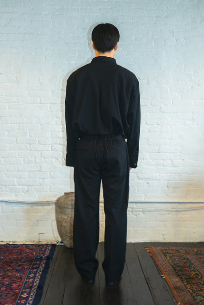 ROGER overshirt in black