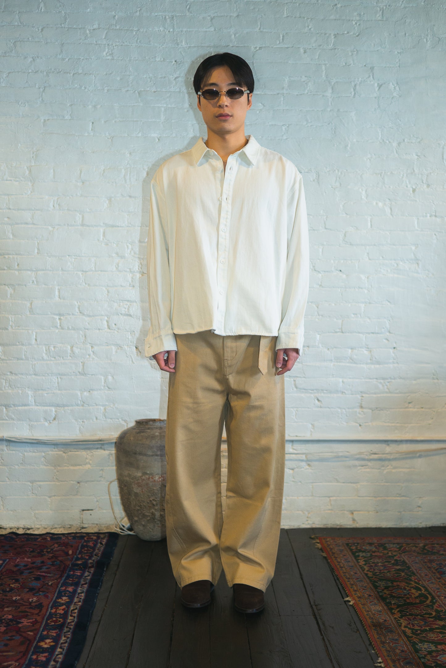 SUZY shirt in off white