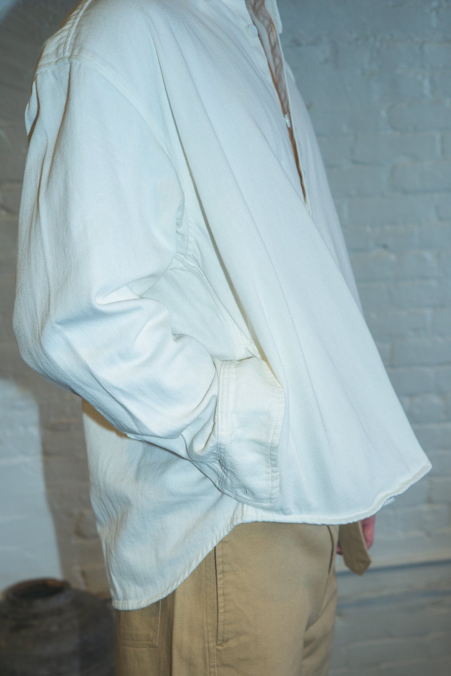 SUZY shirt in off white