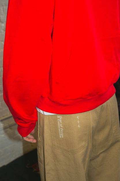 ANDY hoodie in red