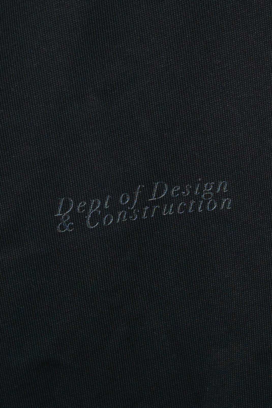 SOUVENIR long sleeve layered tee shirt in black