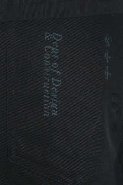 SOUVENIR belted wide leg trouser in black