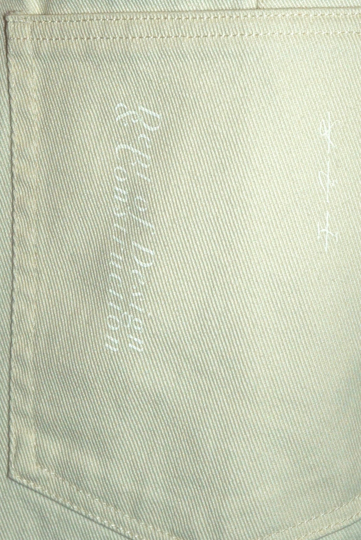 SOUVENIR belted wide leg trouser in off white